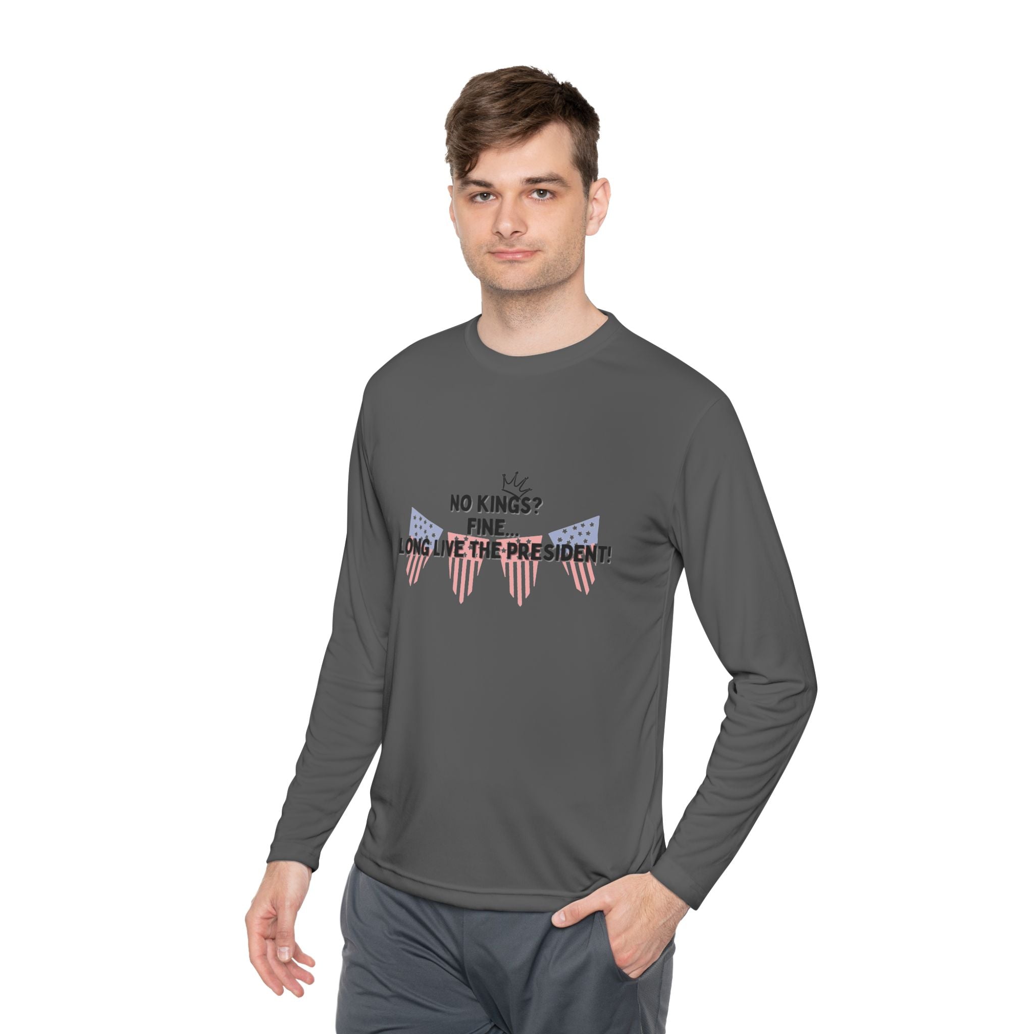 Patriotic Long Sleeve Tee - Long live the president