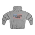 Patriotic Men's Hoodie - Crowns are for losers | Sweatshirt